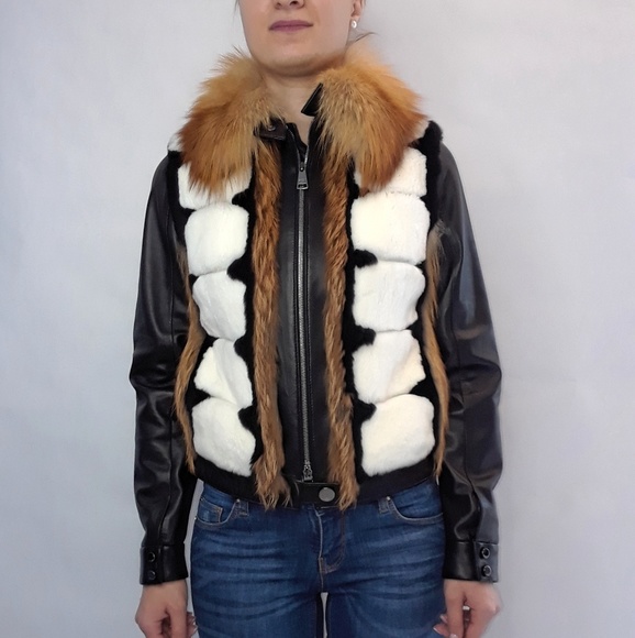 Leather jacket